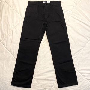 PLACE Black Chinos - 12 Husky